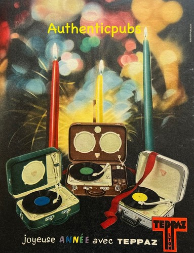 Publicite teppaz electrophone - publicite,