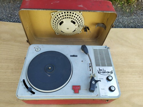 Ancien tourne disque teppaz - teppaz, bi